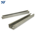 Slotted Galvanized Stainless Steel Unistrut Cold Rolled Steel Metal Channel